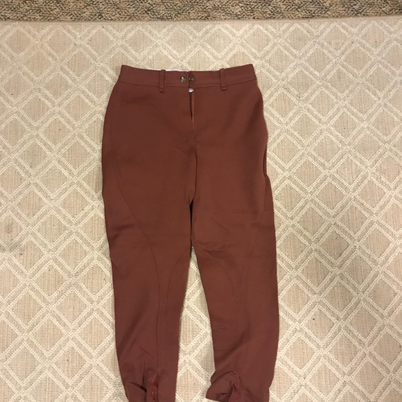 Rust Riding Breeches - Picture 2 of 3